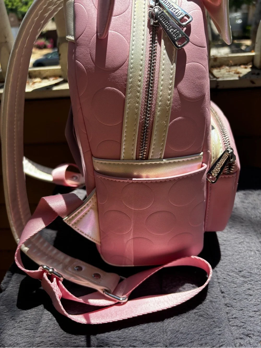 Disney Loungefly Minnie Mouse Pink Bow Mini Backpack – NEW WITH TAGS